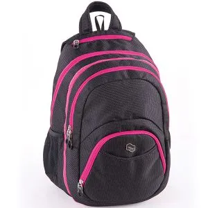 121793 Pulse Ranac 2U1 Pink-Black Dot 121793