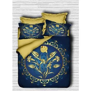 140 Gold
Blue King Quilt Cover Set (FR)