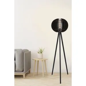 192 Black Floor Lamp