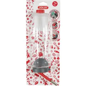 206384 Zolux Pojilica Za Glodare Sa Poklopcem Na Vrhu 900ml Visnja