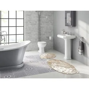210Fg41915Vz Mink Bathmat Set (2 Pieces)