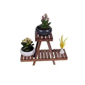 212-Ka Walnut Jardiniere
