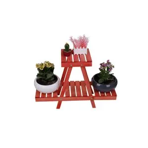 212-Ki Red Jardiniere