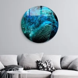 2129 - 60 x 60 Multicolor Decorative Tempered Glass Painting