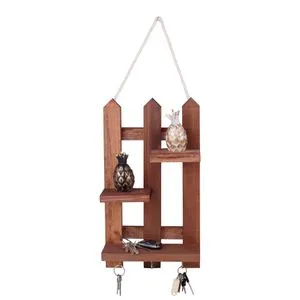 213-Ka Walnut Wooden Key Holder