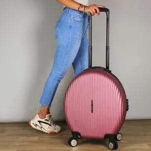 2361 Rose Gold Suitcase