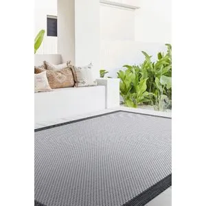 23745A - Ecru i Crna Tepih (60 x 100 cm)