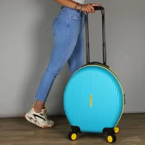 2408 Turquoise Suitcase