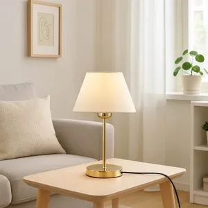 241947 Cream Table Lamp