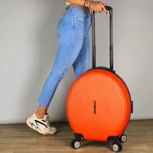 2422 Orange Suitcase