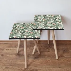 2Shp200 - Green Green
Beige
Orange Nesting Table (2 Pieces)