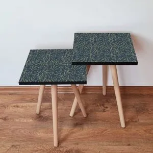 2Shp236 - Grey Grey
Yellow Nesting Table (2 Pieces)