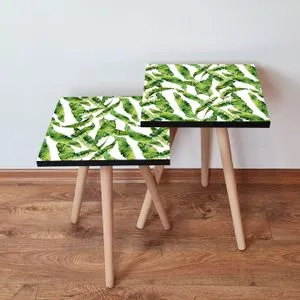 2Shp253 - Green Green
White Nesting Table (2 Pieces)