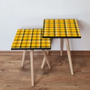 2Shp336 - Mustard Mustard
Red
Green
Black Nesting Table (2 Pieces)