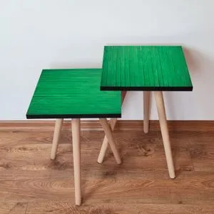 2Shp342 - Green Green
Black Nesting Table (2 Pieces)