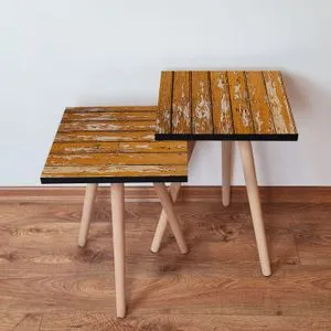 2Shp343 - Camel Camel Nesting Table (2 Pieces)