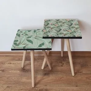 2Shp471 - Green Green
Orange
Grey Nesting Table (2 Pieces)
