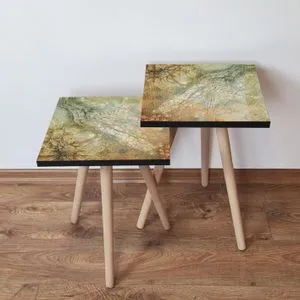 2Shp70 - Beige Beige
Green
White Nesting Table (2 Pieces)