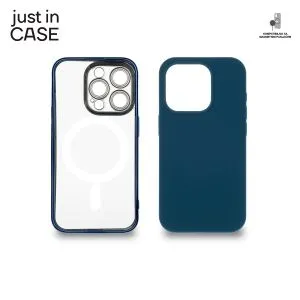 2u1 Extra case MAG MIX PLUS paket PLAVI za iPhone 15 Pro
