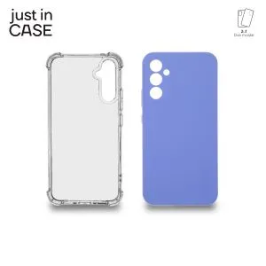 2u1 Extra case MIX paket maski za telefon LjUBIČASTI za A34 5G