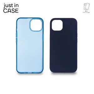 2u1 Extra case MIX paket PLAVI za iPhone 13