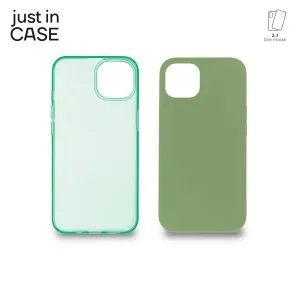 2u1 Extra case MIX paket ZELENI za iPhone 13