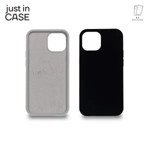 2u1 Extra case MIX PLUS paket CRNI za iPhone 13 Mini