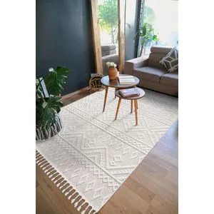 33412A - Tepih u krem boji (60 x 100 cm)