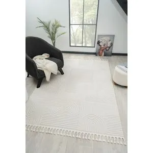 33471B - Tepih u krem boji (100 x 450 cm)