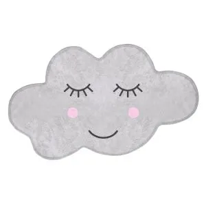 3D prostirka "Oblačić" sivi 60x100 cm
