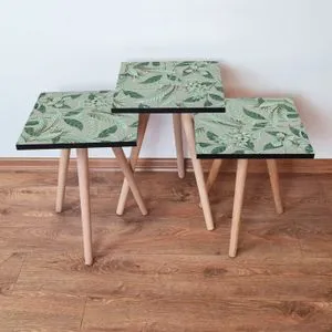 3Shp193 - Green Green
Grey Nesting Table (3 Pieces)