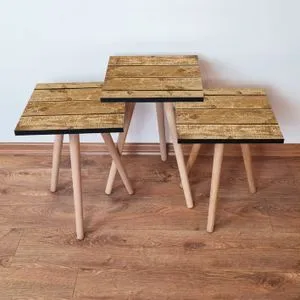 3Shp348 - Camel Camel Nesting Table (3 Pieces)
