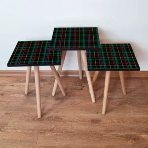 3Shp367 - Black Black
Red
Green
Yellow Nesting Table (3 Pieces)