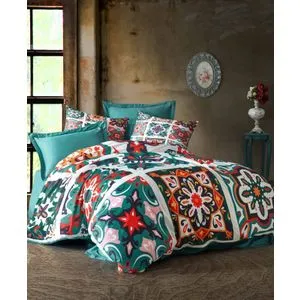 477 Green
White
Red
Pink
Brown King Quilt Cover Set (FR)