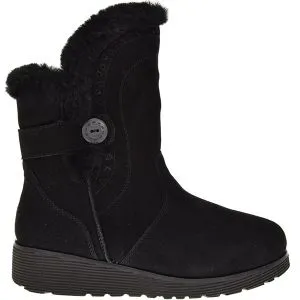 49811-BLK Skechers Cizme Keepsakes Wedge Cozy Peak 49811-Blk
