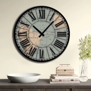 5050MS-002 multicolor dekorativni MDF sat
