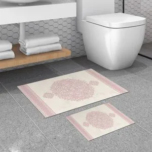 510602 - Powder Powder Bathmat Set (2 Pieces)