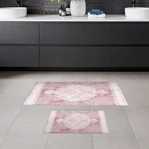 510602 V2 - Powder Powder Bathmat Set (2 Pieces)