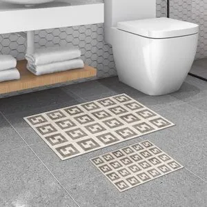 510606 - Beige Beige
Mink Bathmat Set (2 Pieces)