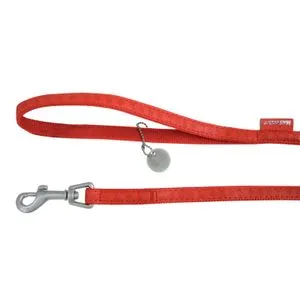 522 015RO Zolux Povodac Mac Kožni 15mm/1,2m Crveni