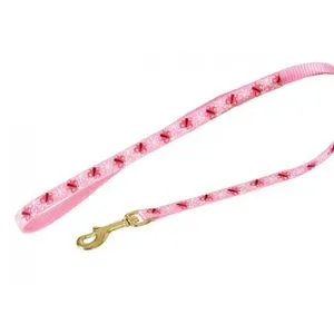 546140ROS Zolux Mačke Povodac Butterfly 1m Pink