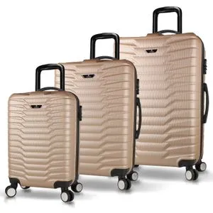 5578 Gold Suitcase Set (3 Pieces)