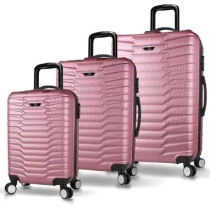 5585 Rose Gold Suitcase Set (3 Pieces)