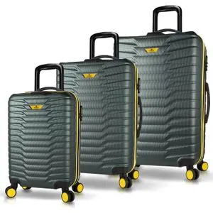 5615 Khaki Suitcase Set (3 Pieces)