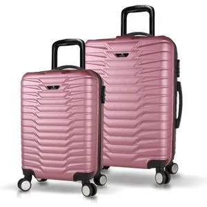 5653 Rose Gold Suitcase Set (2 Pieces)