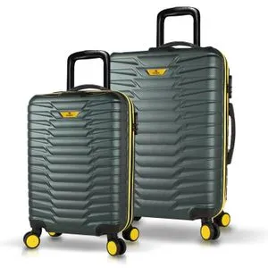 5684 Khaki Suitcase Set (2 Pieces)