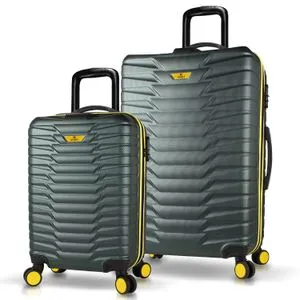 5752 Khaki Suitcase Set (2 Pieces)