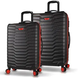 5769 Black Suitcase Set (2 Pieces)