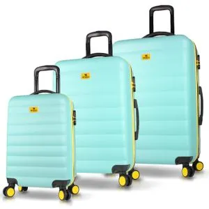 6438 Mint Suitcase Set (3 Pieces)