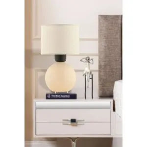64898 Cream Table Lamp